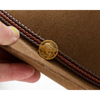 Stetson Woodrow Wool Felt Hat in Pecan