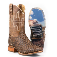 Tin Haul Men's Every Bone Dry Western Boot with Bone Dry Sole
