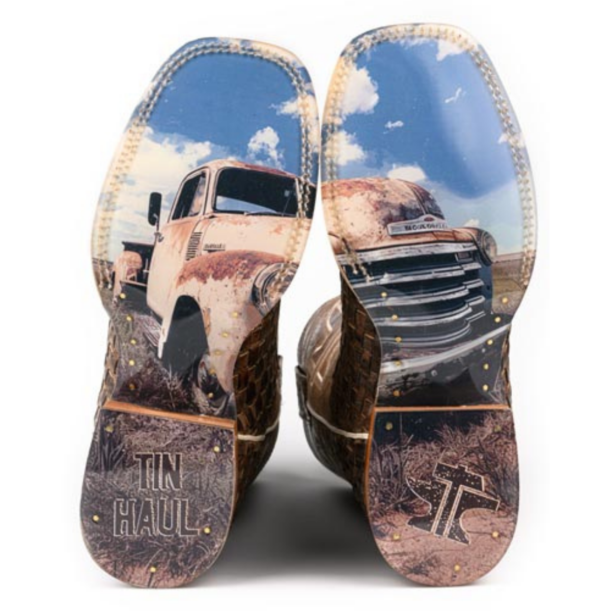 Tin Haul Men's Every Bone Dry Western Boot with Bone Dry Sole