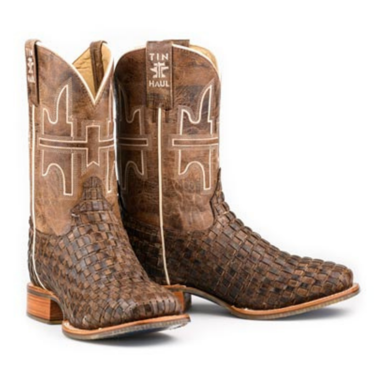 Tin Haul Men's Every Bone Dry Western Boot with Bone Dry Sole