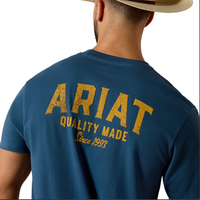 Ariat Men's Quality Wood States S/S Graphic Tee in Key Largo