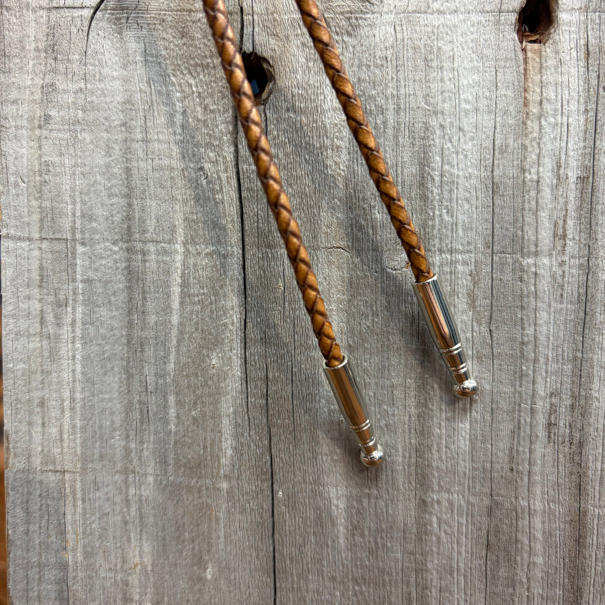 Double S Large Turquoise Stone Bolo Tie