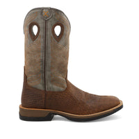 Twisted X Men’s 12" Tech X Western Boot in Brown and Grey