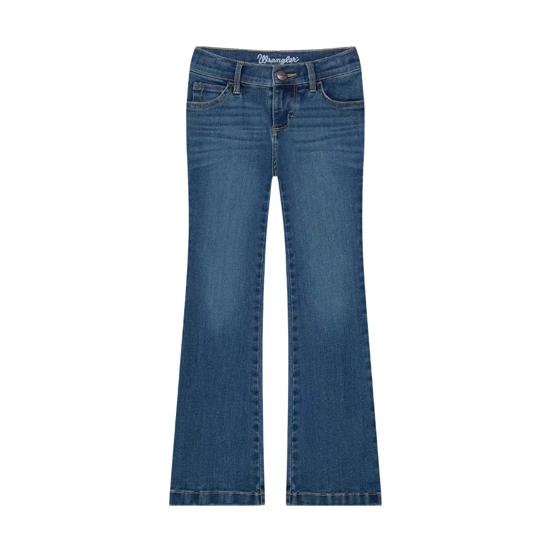 Wrangler Girl's Bespoke Bootcut Jean in Ada