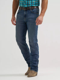 Wrangler Retro Men's Slim Fit Bootcut Jean in Whiskey