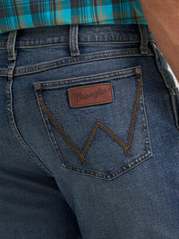 Wrangler Retro Men's Slim Fit Bootcut Jean in Whiskey