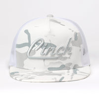 Cinch Men's Trucker Cap in White Camo