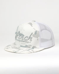 Cinch Men's Trucker Cap in White Camo