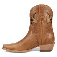 Dan Post Women's Saffron Bootie in Whiskey