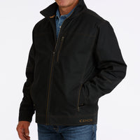 Cinch Men's Logo Concealed Carry Canvas Jacket in Black