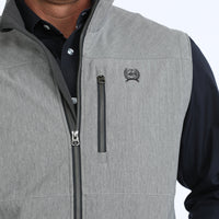 Cinch Men's Bonded Vest in Grey