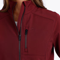 Cinch Women's Bonded Jacket in Burgundy