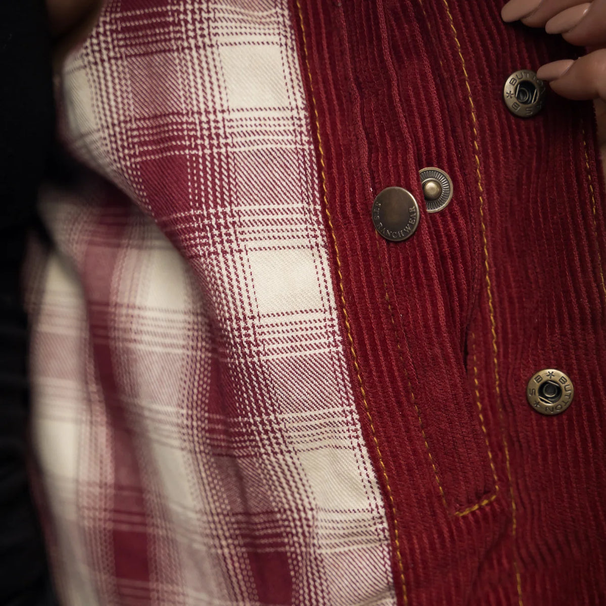 STS Ranchwear Women's Jayney Corduroy Jacket in Red