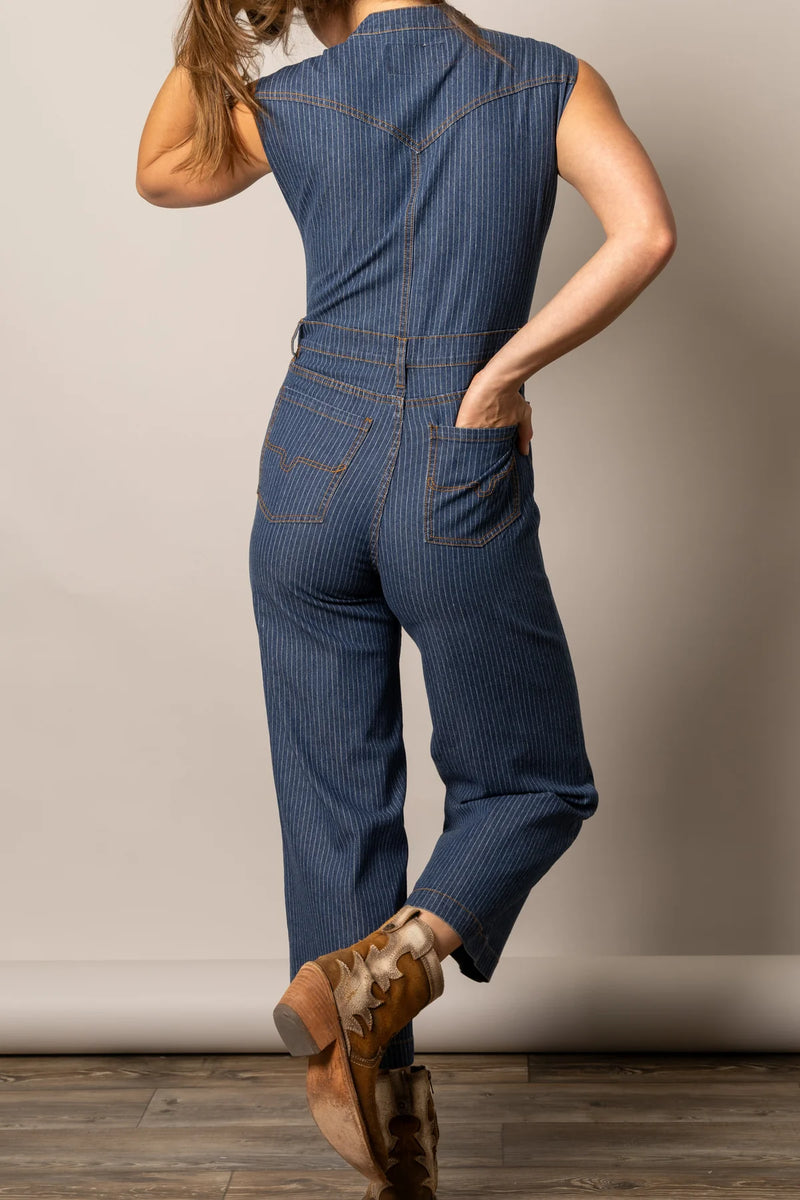 Kimes Ranch Women's Hadley Jumpsuit in Mini Stripe