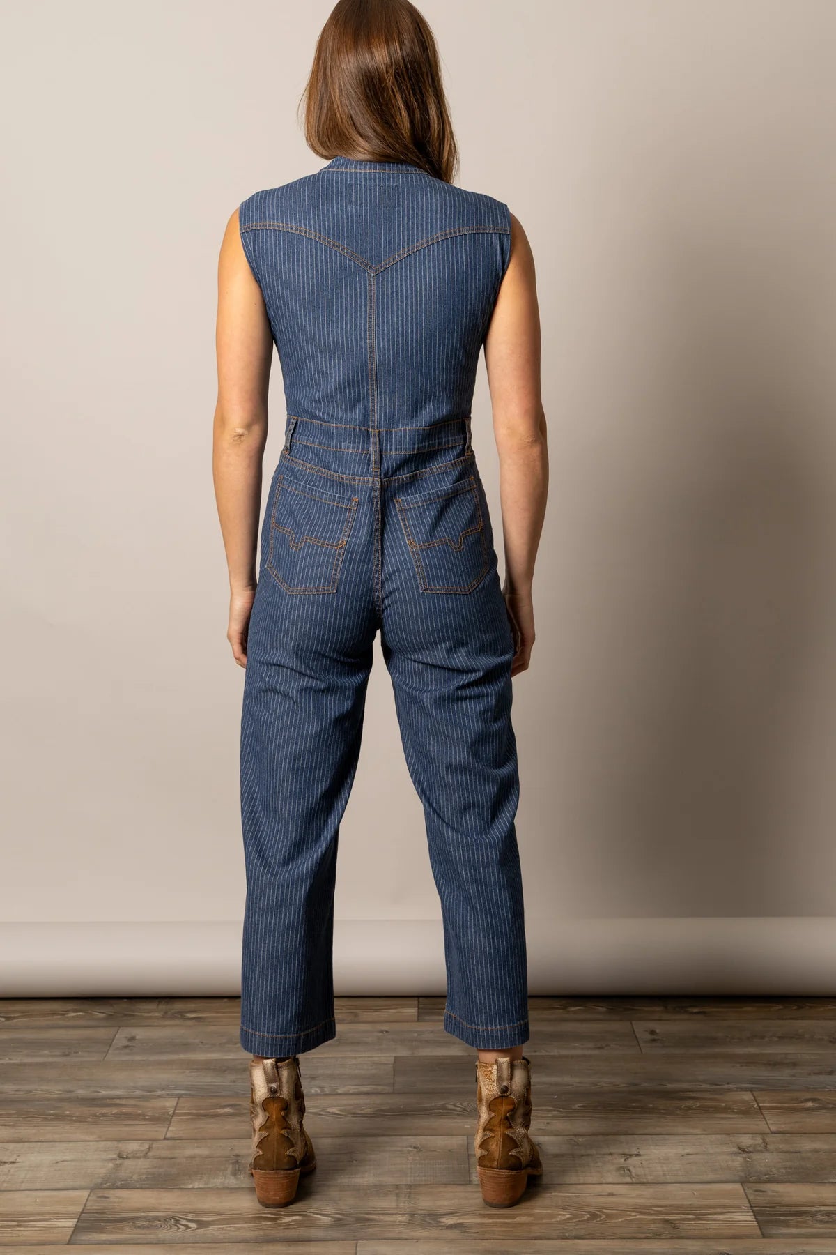 Kimes Ranch Women's Hadley Jumpsuit in Mini Stripe