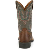 Justin Men's Gage 11" Western Boot in Tan Brown/Black