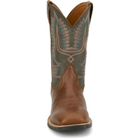 Justin Men's Gage 11" Western Boot in Tan Brown/Black
