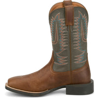 Justin Men's Gage 11" Western Boot in Tan Brown/Black