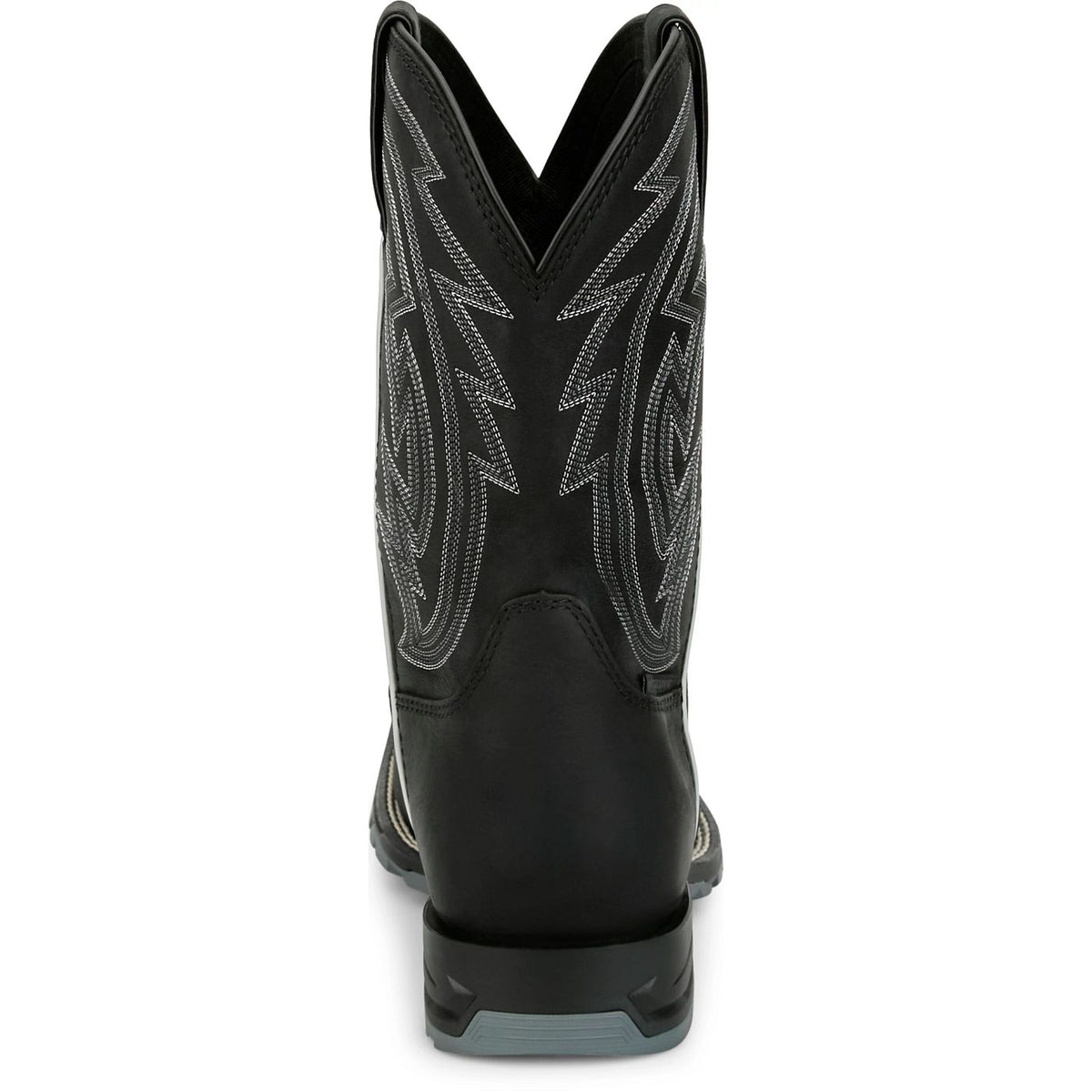 Justin Men's Lytle 11" Waterproof Steel Toe Boot in Black
