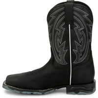 Justin Men's Lytle 11" Waterproof Steel Toe Boot in Black