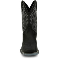 Justin Men's Lytle 11" Waterproof Steel Toe Boot in Black