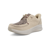 Twisted X Women's EZ On Feather X Casual Shoe in Ivory & Nude Print