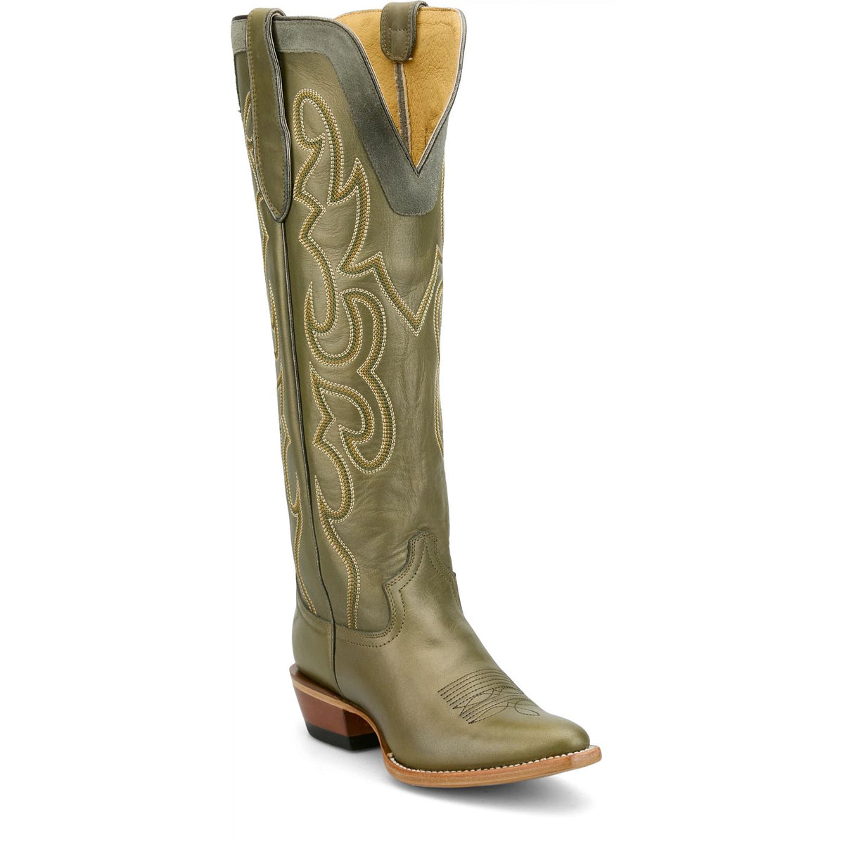 Justin Women's Ada 17" Western Boot in Green