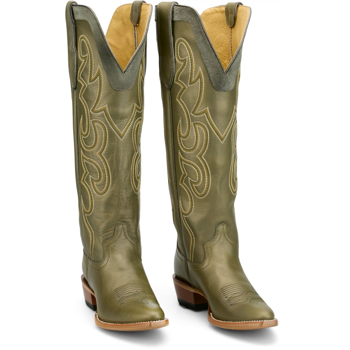 Justin Women's Ada 17" Western Boot in Green