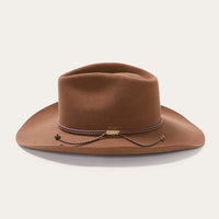 Stetson Carson Pinch Front 6X Fur Felt Hat in Acorn