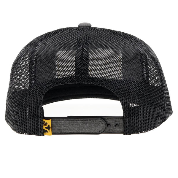 Hooey "Rank Stock" Trucker Hat in Charcoal & Black