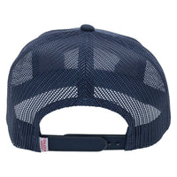 Hooey "John Wayne" Rope Trucker Hat in Navy