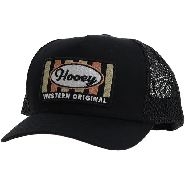 Hooey "Sudan" Trucker Hat in Black & Tan