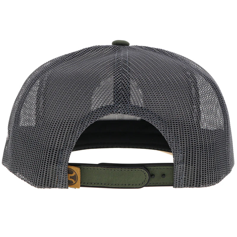 Hooey "Spur" Trucker Hat in Olive & Grey