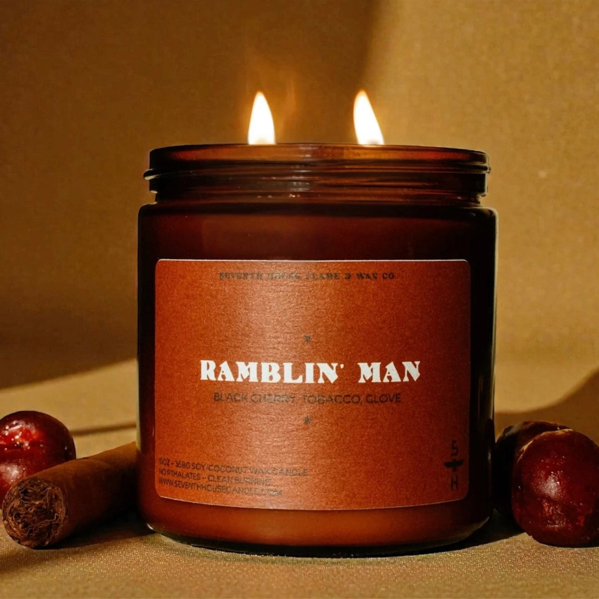 Seventh House "Ramblin' Man" Candle
