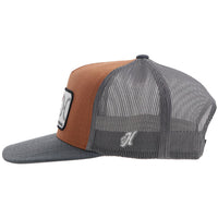 Hooey "Loop" Trucker Hat in Orange & Grey