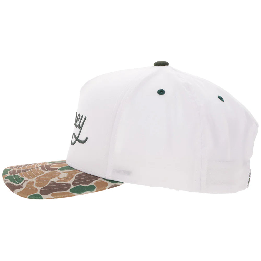 Hooey "OG" Trucker Hat in White & Camo