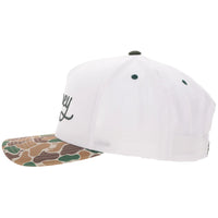 Hooey "OG" Trucker Hat in White & Camo