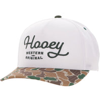 Hooey "OG" Trucker Hat in White & Camo