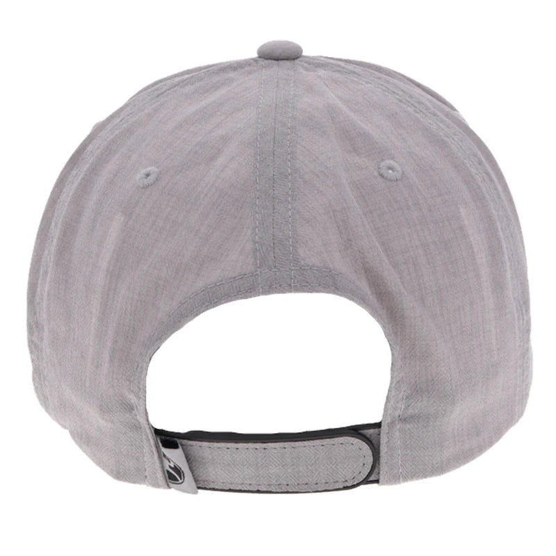 Hooey "Wild Ride" Embroidered Logo Rope Hat in Grey