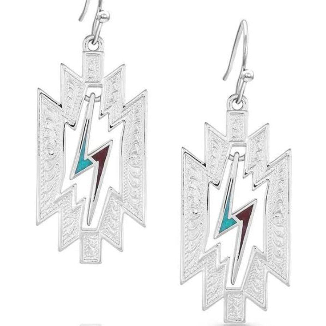 Montana Silversmiths Thunder Cloud Earrings