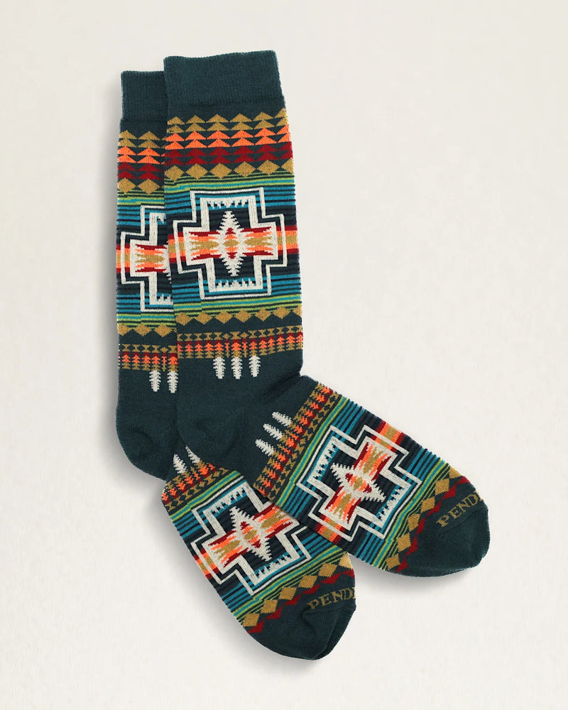 Pendleton Green Century Harding Crew Socks