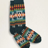 Pendleton Green Century Harding Crew Socks