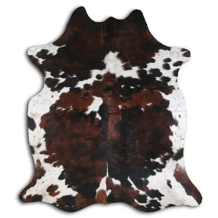 Jumbo Exotic Tricolor Cowhide Rug