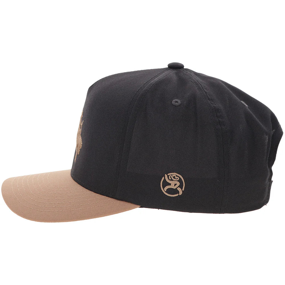 Hooey "Whit" Black/Tan Hat