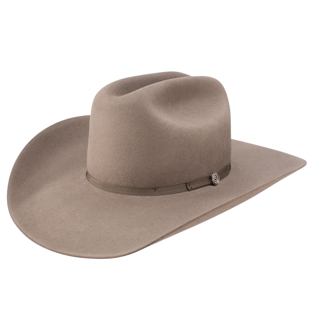 Stetson Pismo Wool Felt Cowboy Hat in Phantom Grey