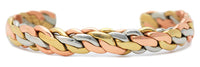 Sergio Lub Copper, Silver, and Brass Bracelets