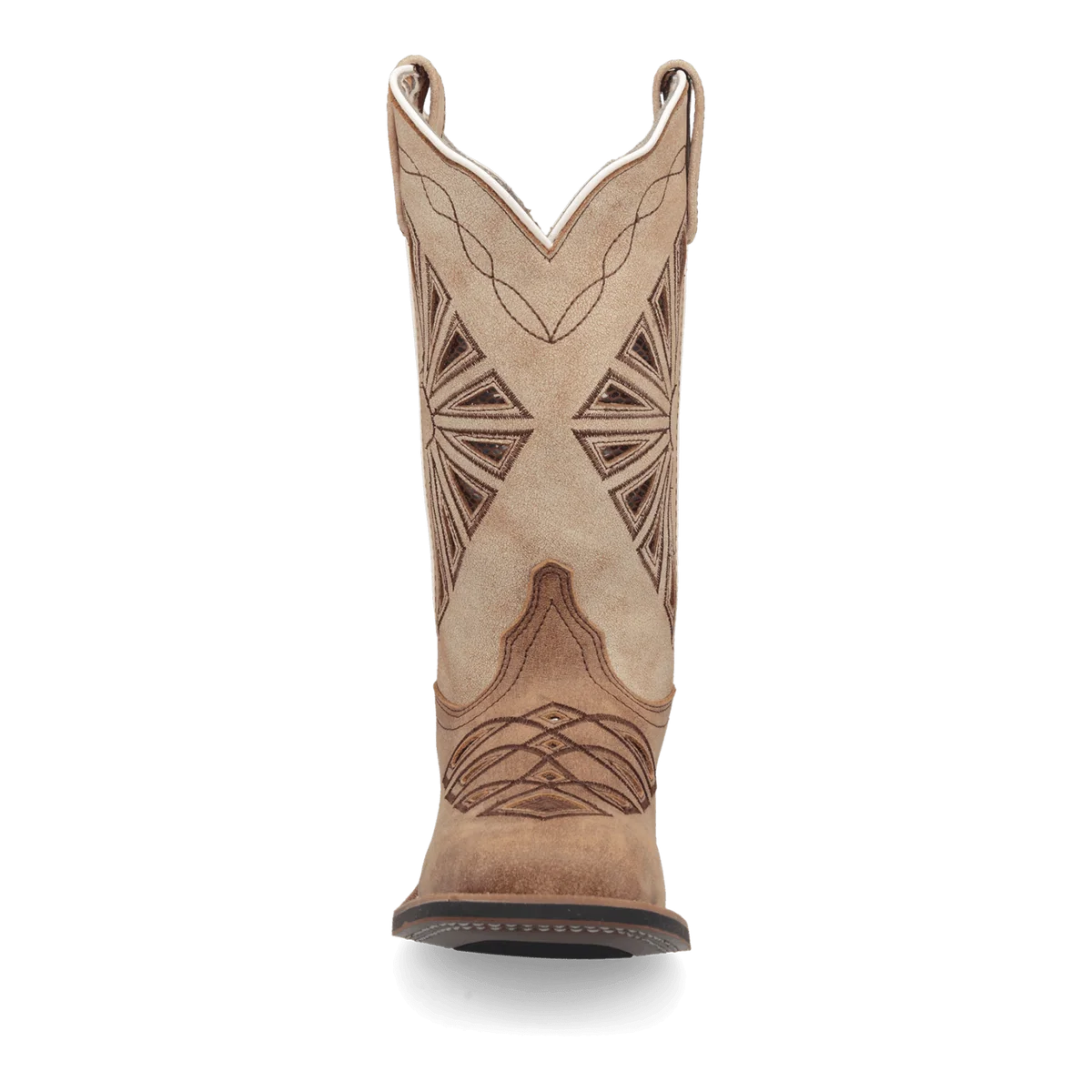 Laredo Women's Kite Days Boot in Brown & Bone