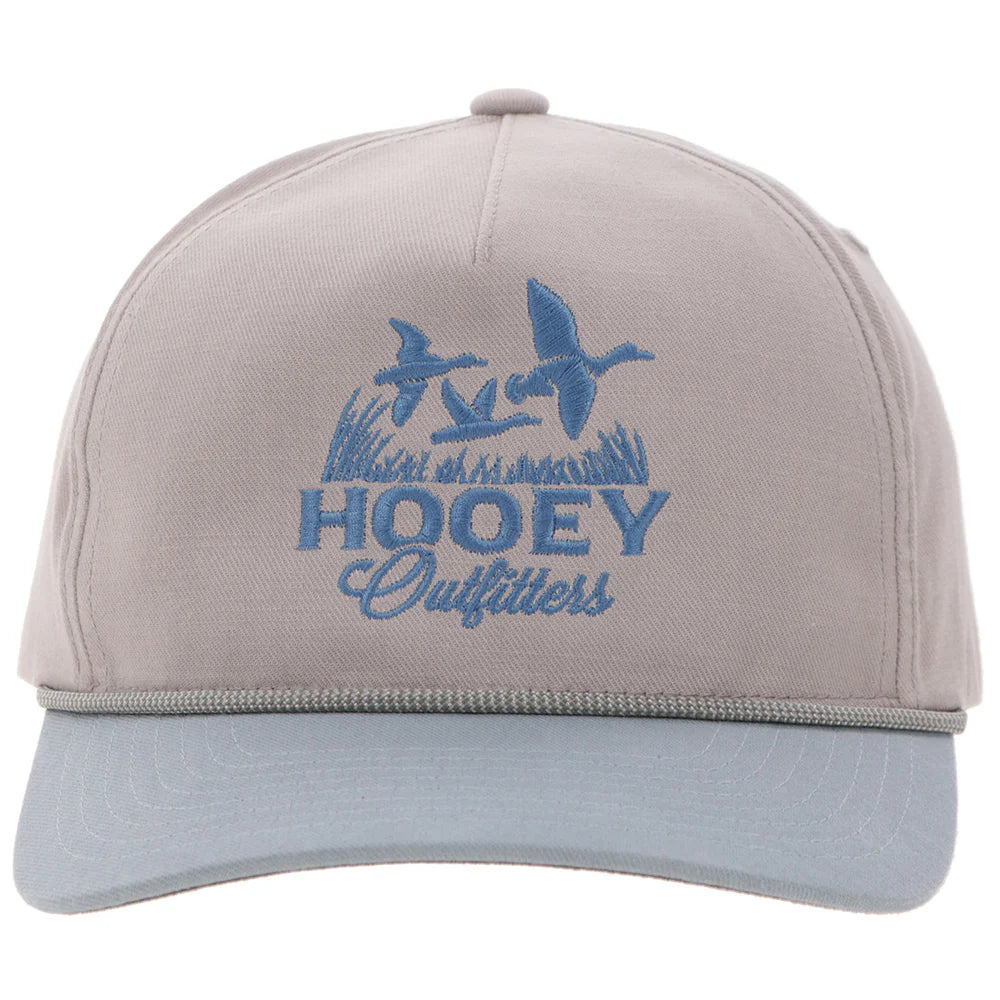 Hooey "Decoy" Grey with Light Blue Hat