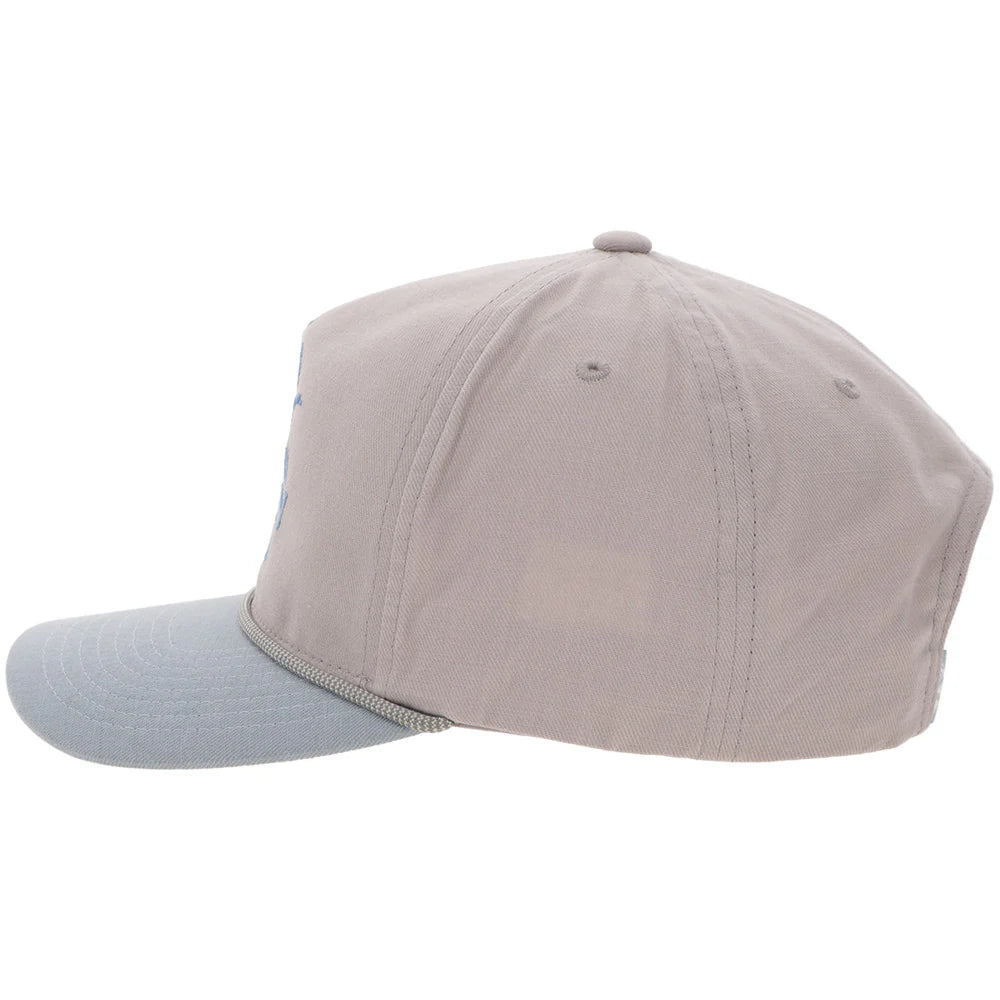Hooey "Decoy" Grey with Light Blue Hat