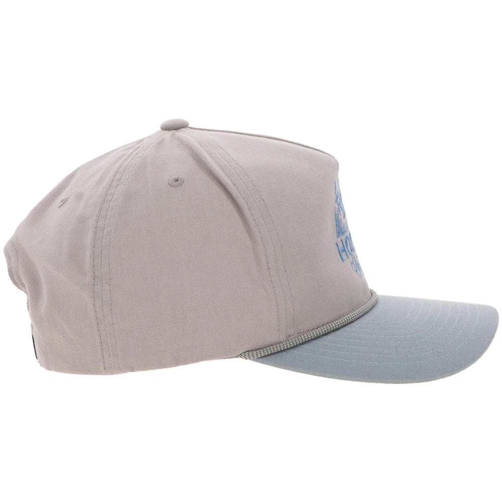 Hooey "Decoy" Grey with Light Blue Hat